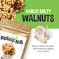 Brothers Sprouted Nuts Garlic Salty Walnuts - Organic Keto Snack - Vegan, Gluten-Free - 6 oz (Pack of 2)