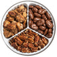 Heaton Pecans Milk Chocolate Covered, Roasted & Praline Glazed Pecan Halves, Christmas, Thanksgiving, Candied Pecans Gift Tin, G