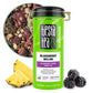 Tiesta Tea - Blackberry Bellini | Blackberry Citrus Green Tea | enhanced Loose Leaf Tea Blend | Medium Caffeinated Green Tea | Make Hot or Iced Tea & Brews Up to 50 Cups - 5 Ounce Refillable Tin