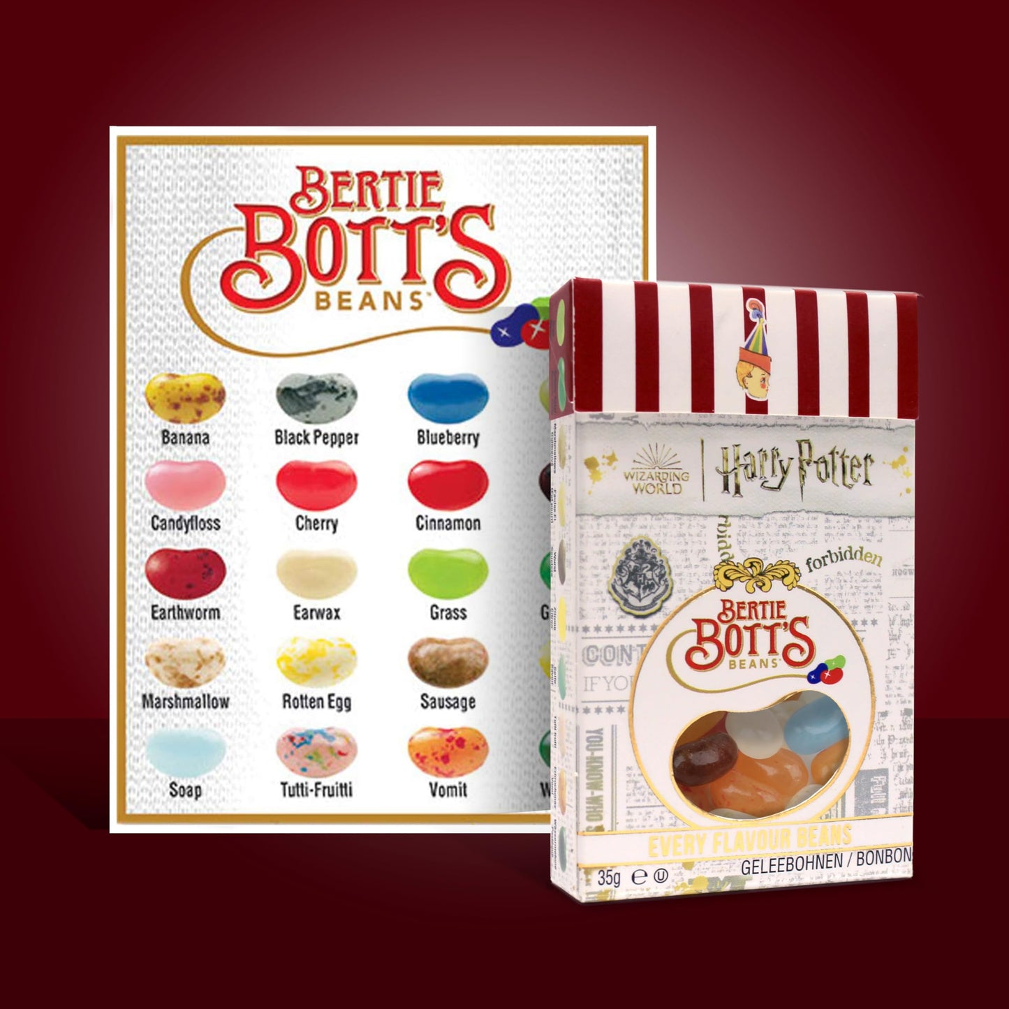 Jelly Belly 1.2 Oz Harry Potter Bertie Botts