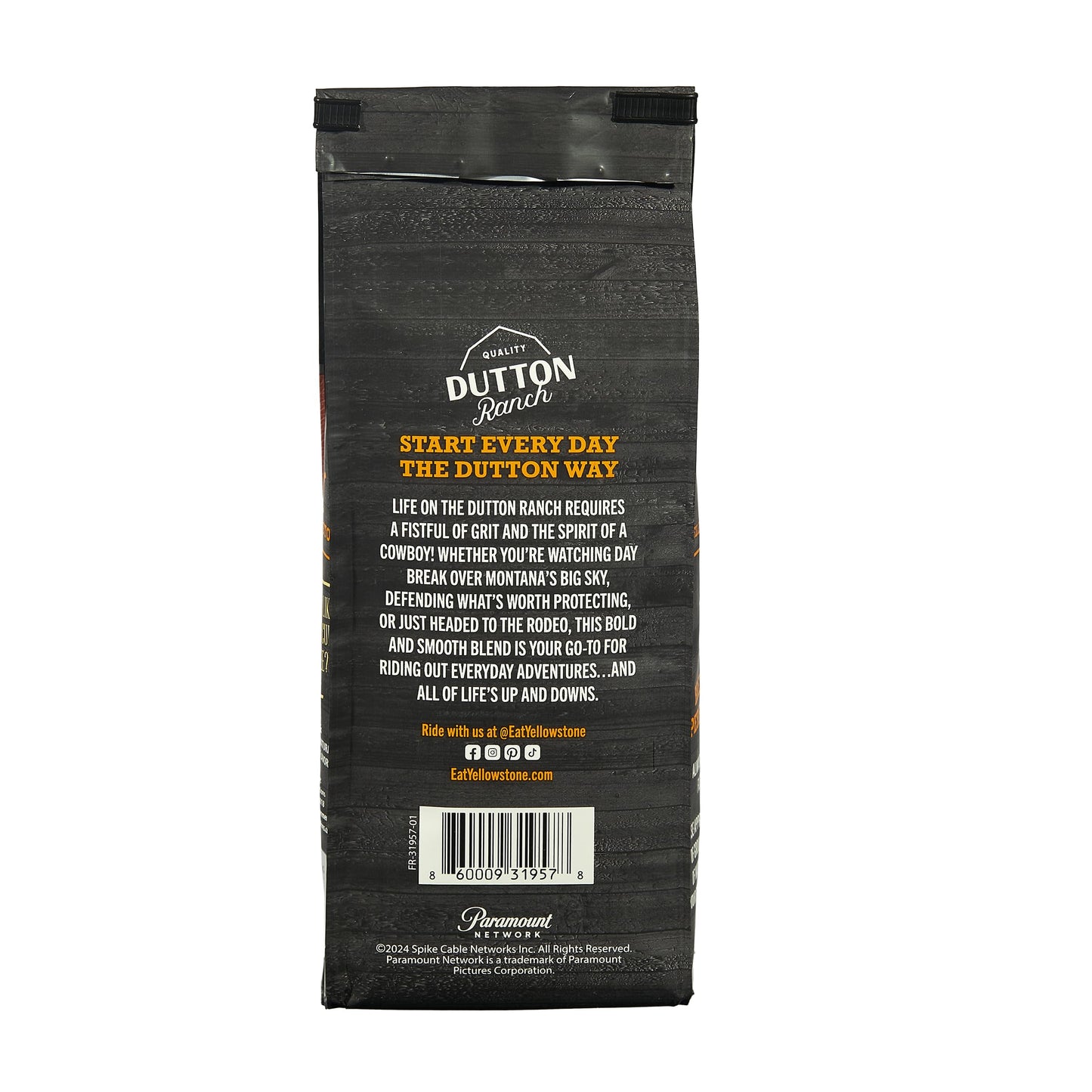 Yellowstone Maple spirit-inspired flavor Medium Roast Coffee 100% Arabica Ground Coffee  36 oz.