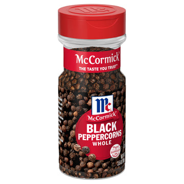 McCormick Whole Black Peppercorns, 3.5 oz - Whole Black Pepper, Spices and Seasonings