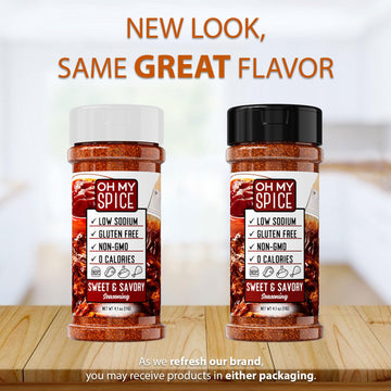 Bbq Rub Seasoning - Gluten Free Sweet & Savory Blend For Chicken, Steak & Pork. Bbq Sauce Powder With Paprika, Chili, Garlic, Se