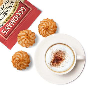 Goodmans Almond Coconut Macaroons, 9Oz (2 Pack) | Gluten Free Cookies | Soft & Chewy | Kosher For Passover