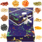 12-Day Advent Calendar With Dried Fruit & Nuts, Healthy Holiday Snack Gift Box, Gourmet Nut & Fruit Sampler, Christmas Countdown Treat For Mature-Themeds, Kids & Families