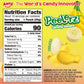 AMOS Peelerz Banana Gummy Candy, Peelable Fruit-Shaped Candy, 8.47oz Box with 10 Individual Packs - Fun Peeling Gummy Snack Made
