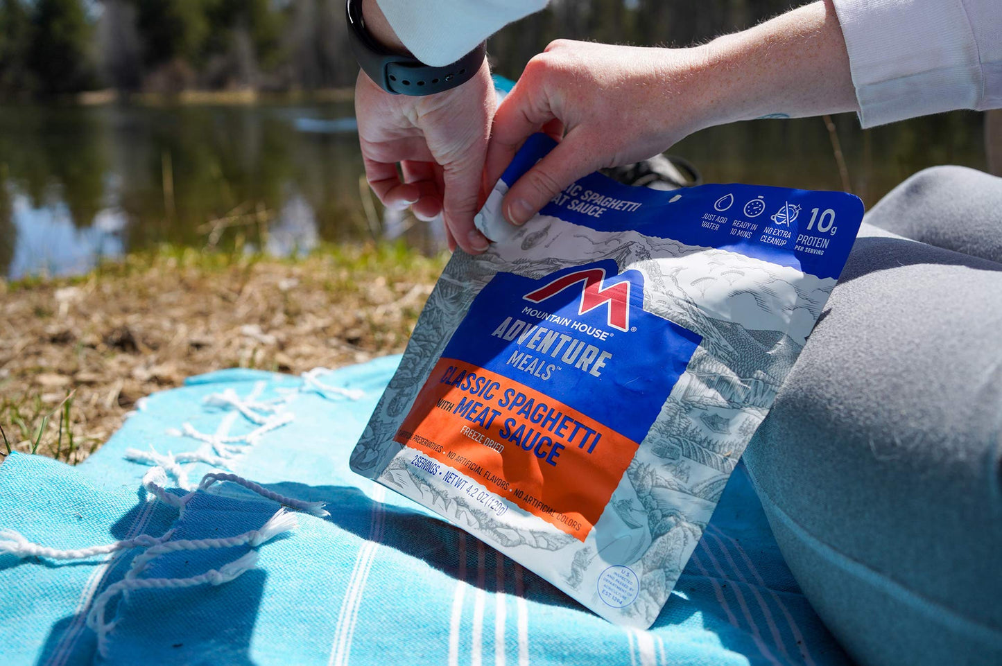 Mountain House Spaghetti With Beef Marinara Freeze Dried Backpacking & Camping Food |6-Pack