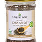 Orgrain India Certified Organic Chia Seeds 160g | Company-Owned Farmlands | Omega 3 | Fiber for Weight Loss