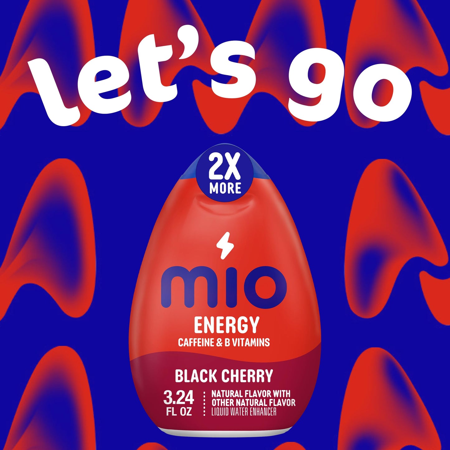 Mio Energy Black Cherry Liquid Water Enhancer Drink Mix, 3.24 Fl Oz, As Seen on TikTok