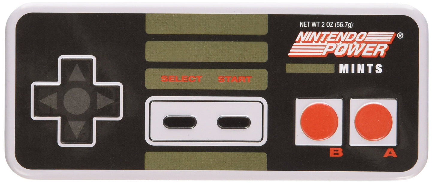 Nintendo Power Mints Display, Peppermint, 2 Oz