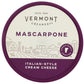 Vermont Creamery, Mascarpone Italian Style Cream Cheese, 8 oz
