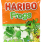 Haribo Gummi Candy Green & White Frogs, 8 Oz. Shareable Bag