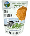 Certified Glyphosate Residue Free Red Lentils | 1 LB | Non-GMO | Kosher | Vegan