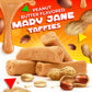 LaetaFood Mary Jane candy Peanut Butter Flavored Taffies 1 Pound Bag