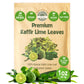 Premium Dried Kaffir Lime Leaves - 1 oz (28.5g) Pack for Authentic Thai Flavor - Handpicked for Freshness and Intense Aroma (A)
