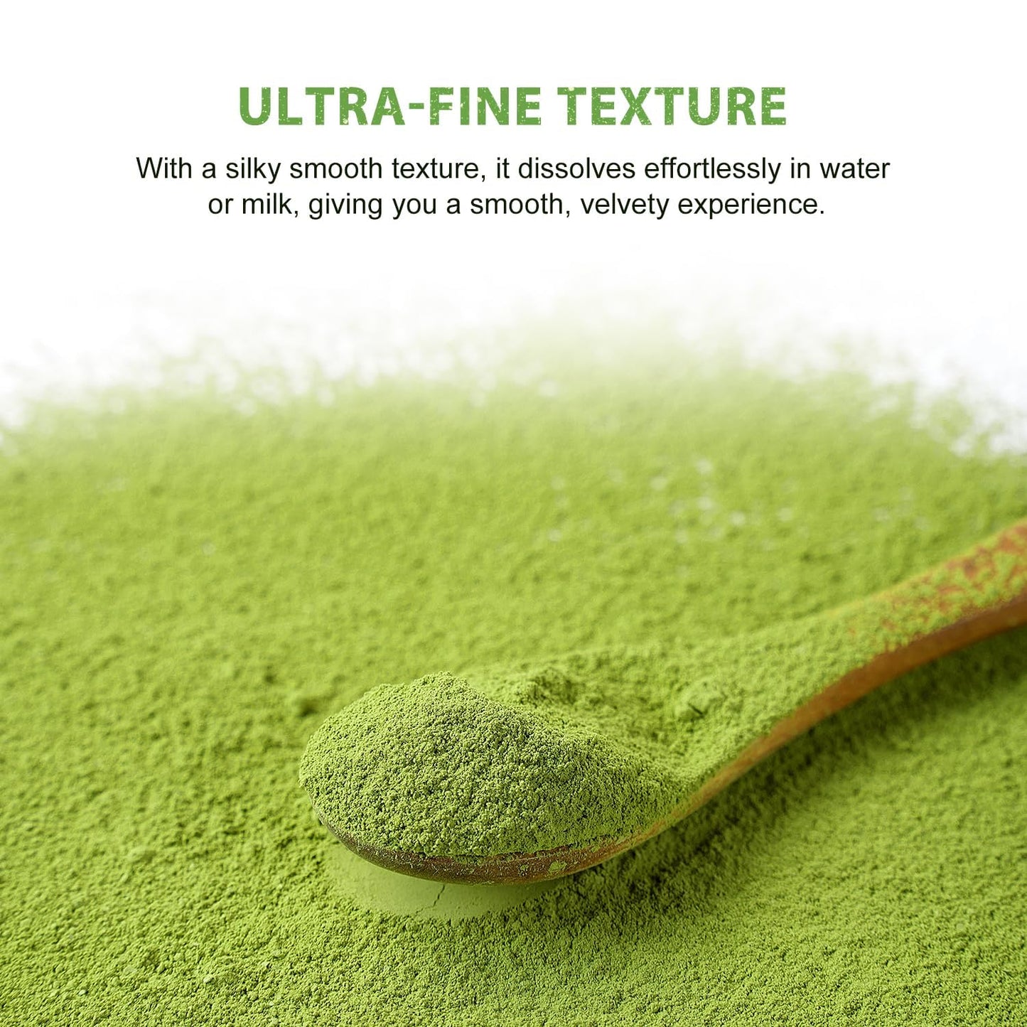 Soeos Organic Matcha Powder  Matcha Green Tea Powder  2 oz (57g)  Antioxidant-Rich Japanese Matcha for Lattes  Smoothies and Baking  Recyclable Bags