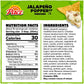 Pace Jalapeno Popper Dip, Cheese Dip, 11 oz Microwavable Bowl