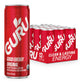 GURU Organic Energy Drink, Plant-Based Caffeine, Gluten Free, Vegan, 12oz (Pack of 12), Clear