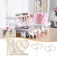 Spiareal 3 Pack Mr And Mrs Cake Topper Rhinestone Metal Love Wedding Cake Topper Crystal Heart Shaped Cake Toppers Funny Diamond
