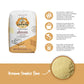 Antimo Caputo Semolina Flour 2.2 Lb Bag (Pack Of 4) - Semola Di Grano Duro, Italian All Natural Flour For Fresh Pasta & Bread Do