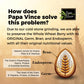 Papa Vince whole wheat pasta - Non Enriched, No Bleached made from ancient grains grown in Sicily, Italy. No funny taste. Al den