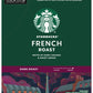 Starbucks K-Cup Pods French Roast Dark Roast Coffee 24 CT (Pack of 2)