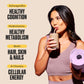 VitaHustle ONE Protein Coffee - Superfood Meal Replacement Powder  Plant Based Protein Shake Powder  Vegan. Superfoods  Vitamins  Ashwagandha  Functional Mushroom Blend (Cafe Latte) 15 Servings