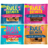 Rule Breaker Snacks Flavor Variety Pack 4-Pack | Vegan, Gluten-Free, Allergen-Free | Great For School, Office, Pantry | 4 Individually Wrapped 1.9-Oz