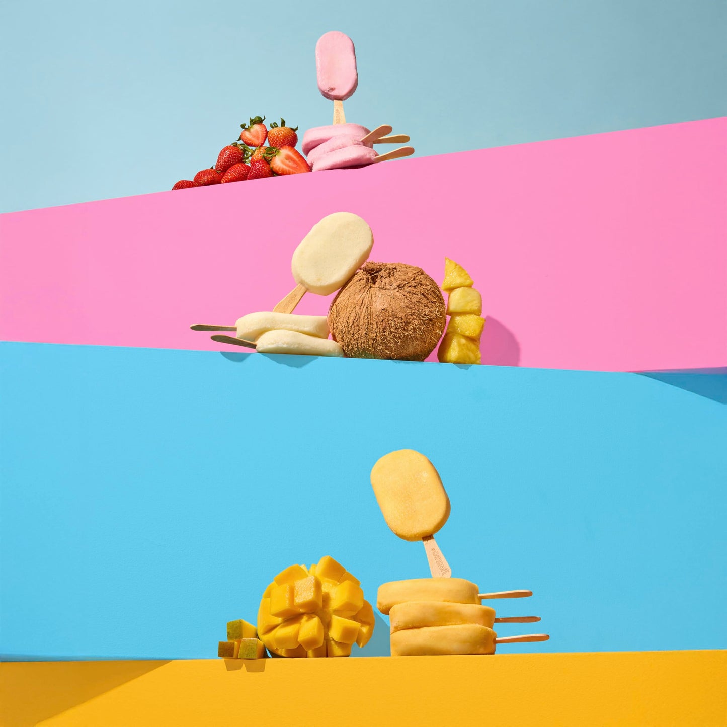Yasso Yasso Frozen Greek Yogurt Bars for a ridiculously creamy frozen snack Creamy Pineapple Coconut Ridiculously creamy, made w