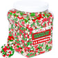 Christmas Confetti Sprinkles - Bulk Holiday Sprinkles - 1.2 Lbs - Red, White & Green Jimmies - For Seasonal Gingerbread Cakes Cupcakes Cookies Decorating - Bulk Toppings