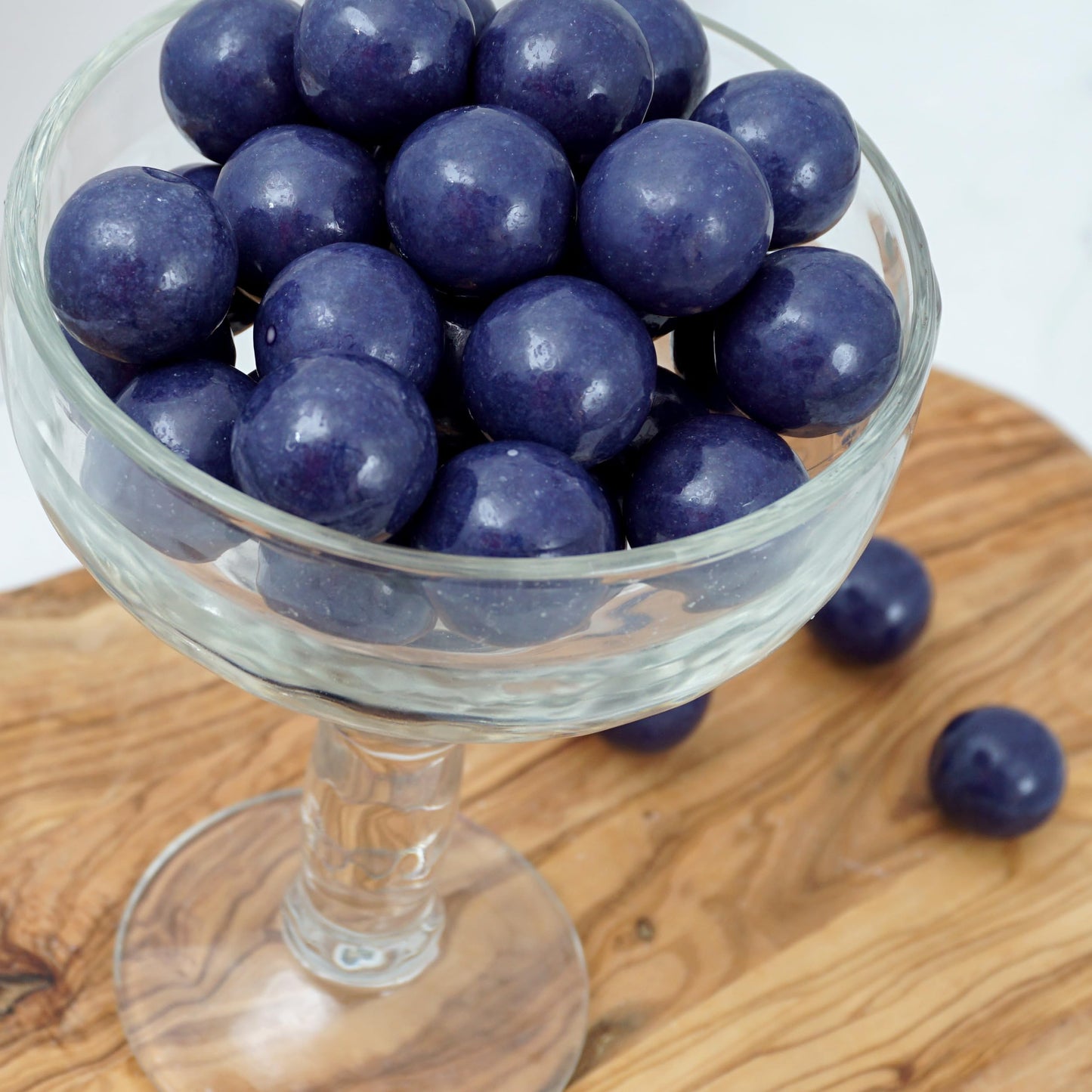 Purple Gumballs 1 Inch Gumballs, 2 Pound Bulk Bag (Approx. 110 Pieces), Purple Candy, Gumballs 1 Inch Purple, The Hampton Popcor