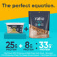 Ratio Yogurt Protein Cultured Dairy Snack, Vanilla, 25g Protein, 5.3 OZ
