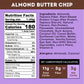 IQBAR Brain and Body Plant Protein Bars - Almond Butter Chip - 24-Count Low Carb - Gluten Free  High Fiber  Vegan Snacks - Low Sugar Meal Replacement