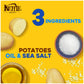 Kettle Brand Potato Chips, Sea Salt Kettle Chips, Snack Bag 1.5 Oz (Pack Of 24)