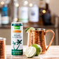 Reeds Zero Sugar Ginger Ale - Organic Ginger - 12oz Slim Cans, 24 Pack