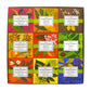 Life Plus Style Gourmet The Secret Garden 90 Tea Bags Tea Gift Set 9 Flavors Tea Set Organic Peach Pomegranate Mango Lemon Ginge