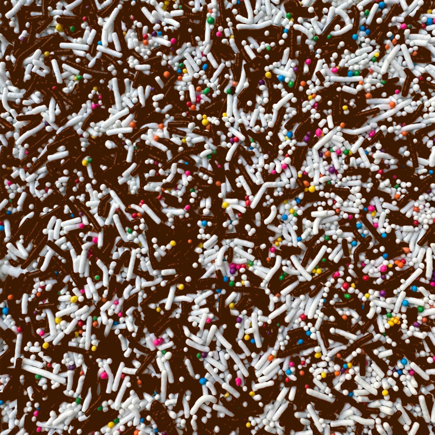 Fancy Sprinkles Chocolate Jimmies, Rainbow Jimmies, 2 OZ, Classic Twist, Limited Edition, Dessert Decorating Sprinkles for Ice Cream & Cakes