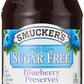 Smucker's Sugar Free Preserves, Blueberry, 12.75 oz