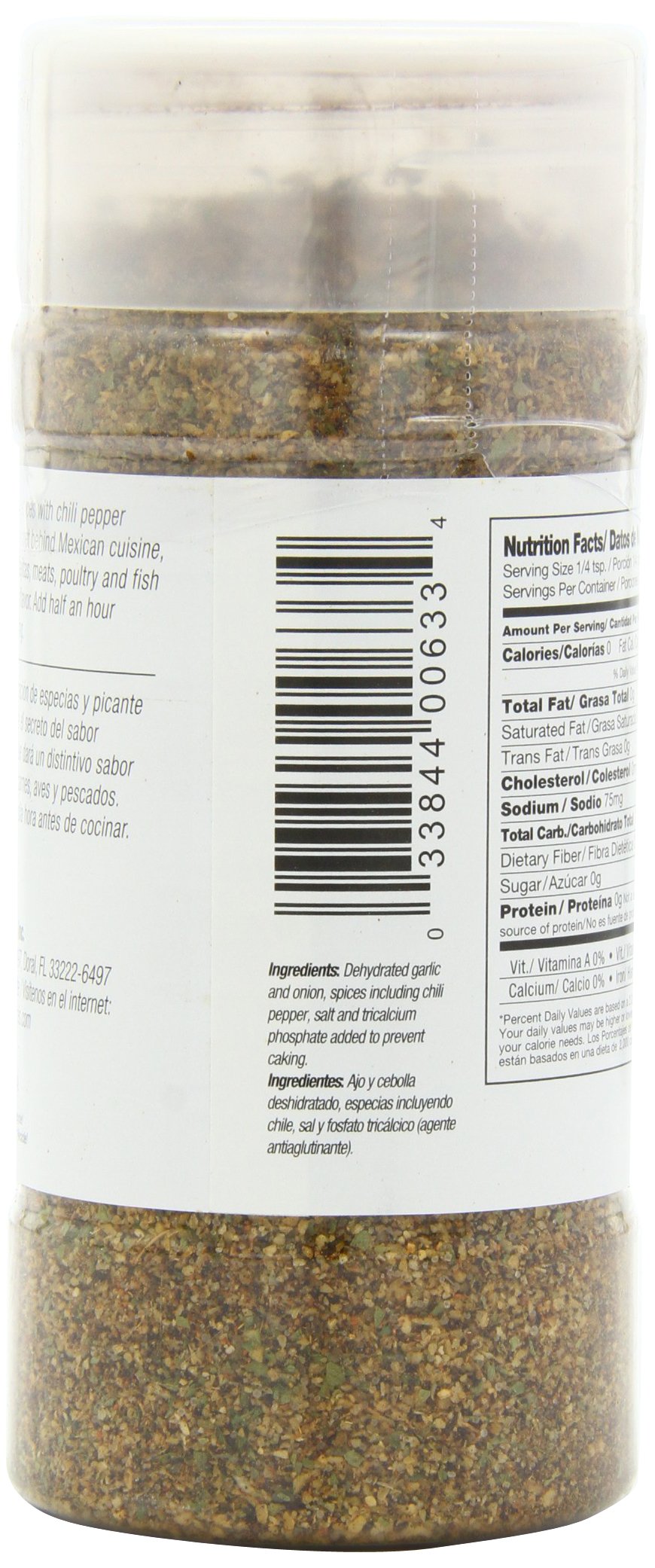 Badia Spices Inc Spice, Fajita Seasoning, 9.5-Ounce (Pack Of 6)