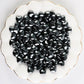 Kasvan Black Heart Shapes Sprinkles - Edible Candy Pearls 130G/4.58 Oz, Mix Size, Baking Cake Decorations, Ice Cream Toppings An