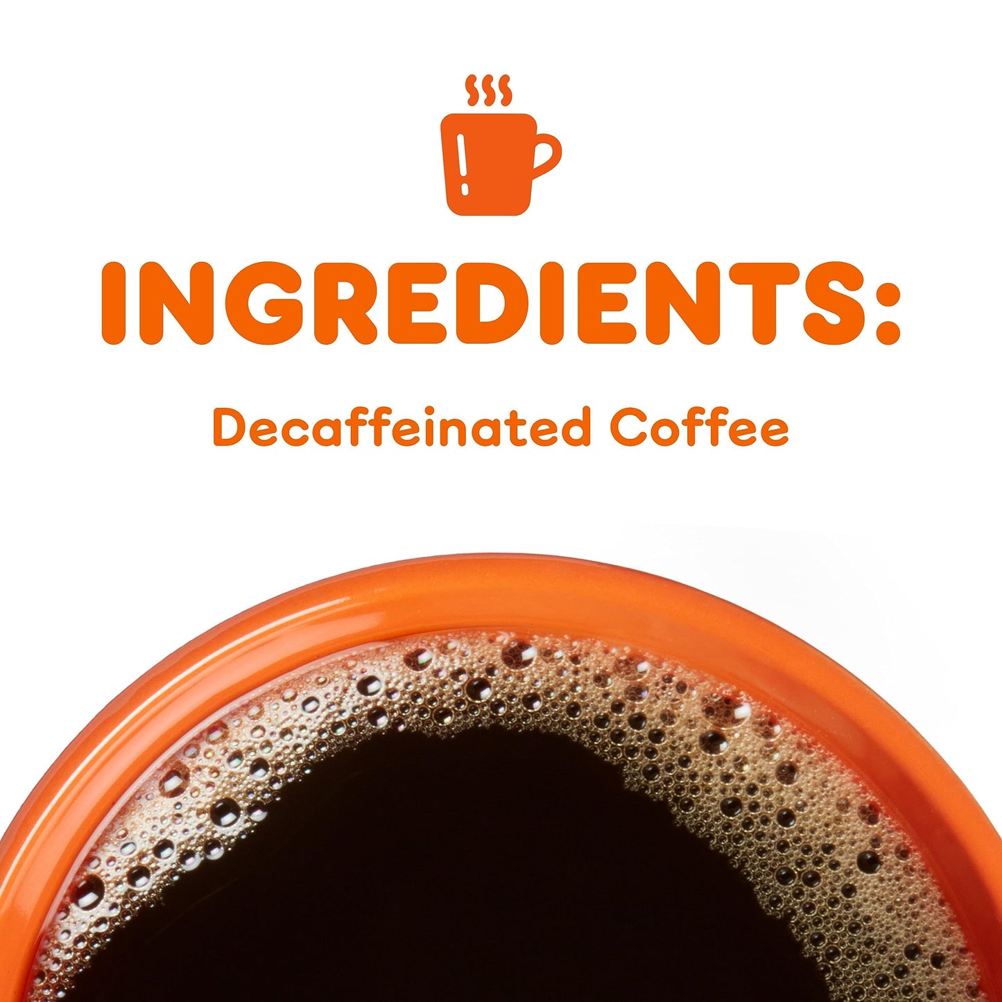 Dunkin Donuts Decaf Medium Roast Coffee, 60 Keurig K-Cup Pods, 10 Count (Pack of 6)