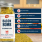 PS Seasoning Bacon   - Jalapeno Hickory Bacon Seasoning Powder - 2.8 oz - All-Purpose BBQ Dry Rub for Meats and Snacks
