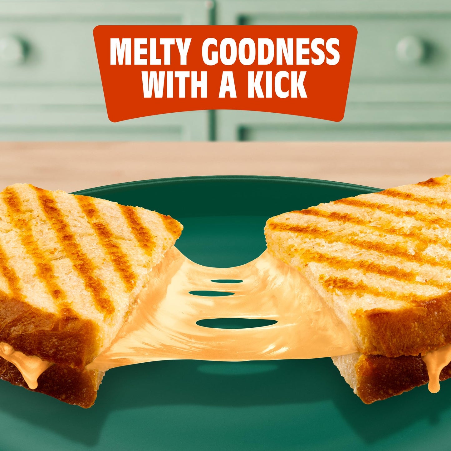 ORGANIC VALLEY Spicy Cheddar Sliced Cheese, Flavor Favorites, 6 oz