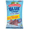 Garden Of Eatin Tortilla Chips, Unsalted, Blue Corn, 5.5 Oz