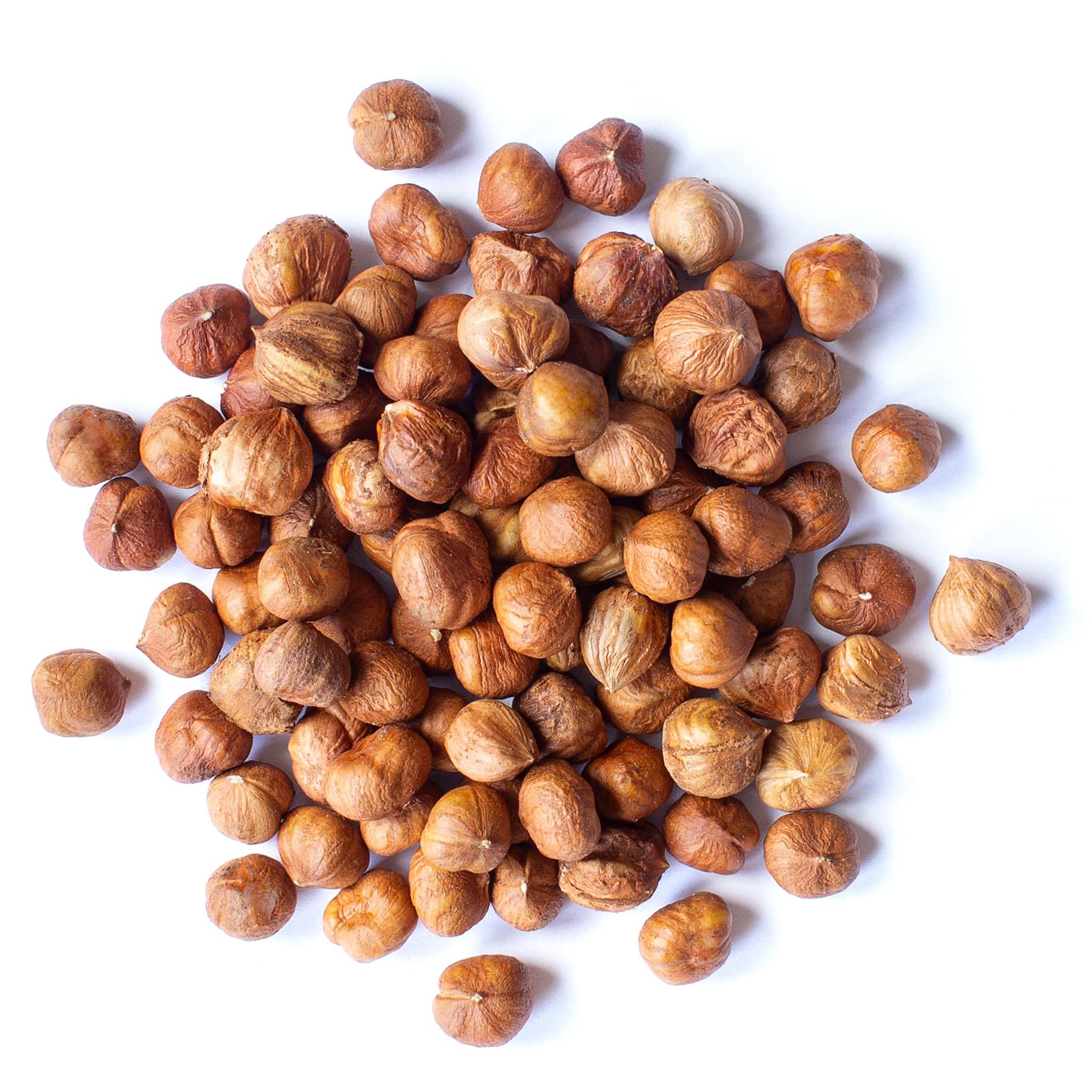 Food to Live - Organic Hazelnuts, 18 Pounds Non-GMO, Raw Filberts, Whole Nuts, Shelled, Unsalted, Kosher, Vegan, Bulk. Crunchy, 