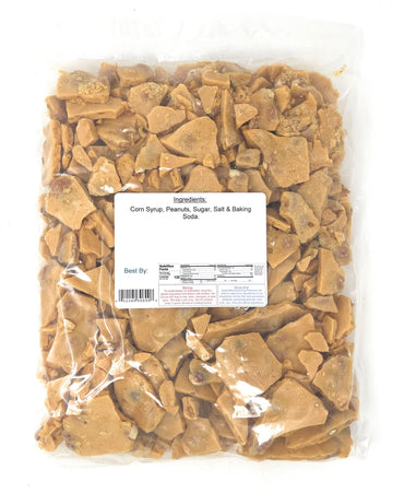 Yankee Traders Brand Home Style Peanut Brittle Candy, 2 Pound