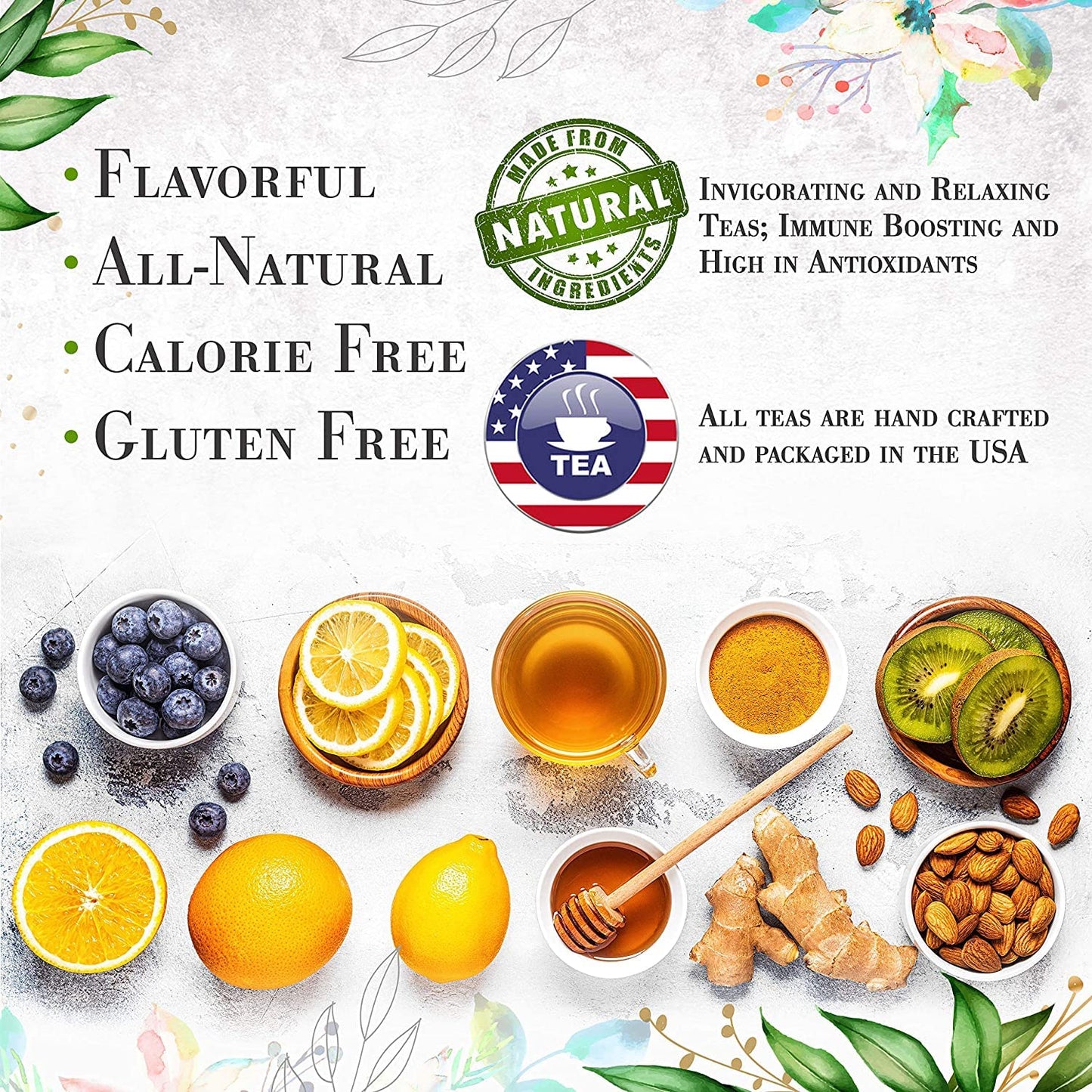 La Tea Dah Raspberry Oolong Tea Bags, Premium Fruit Blend with Apple & Hibiscus, 12 Sachets