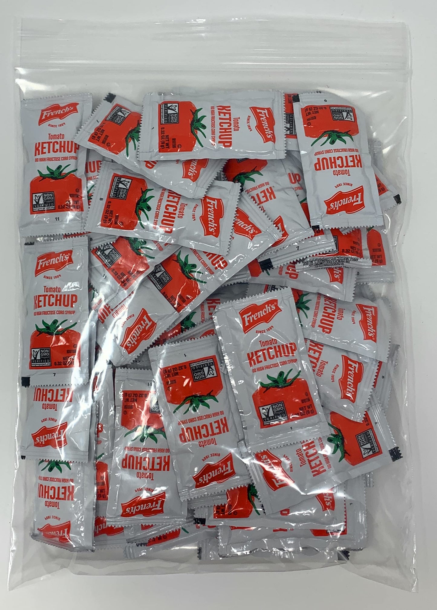 The Seasonal Shop Condiment Packets Variety Pack - 50 Single Serve Portions of Ketchup, Mustard, and Mayo - 200 Piece Set