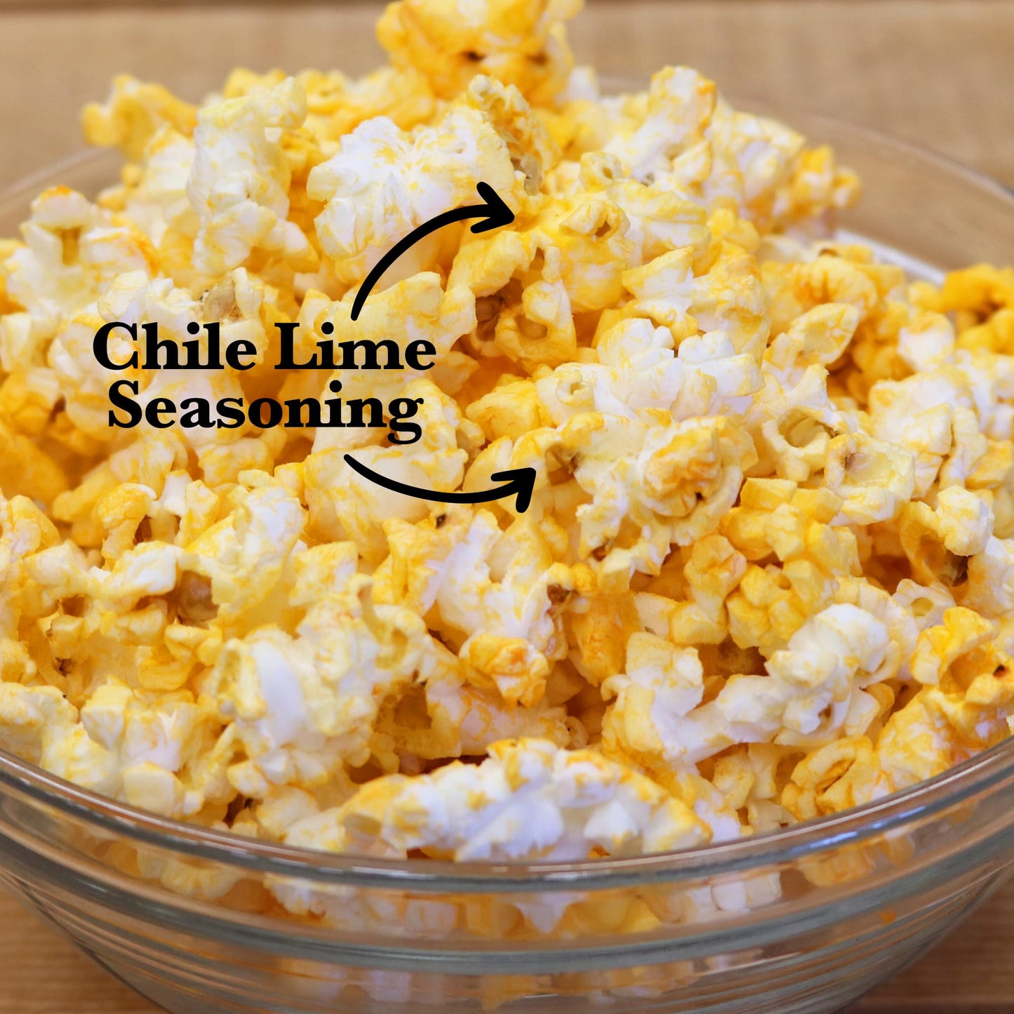 ASS KICKIN Chile Lime Microwave Popcorn - 3.5 oz Bags, 3 Pack - Spicy Gourmet Snack for Movie Night