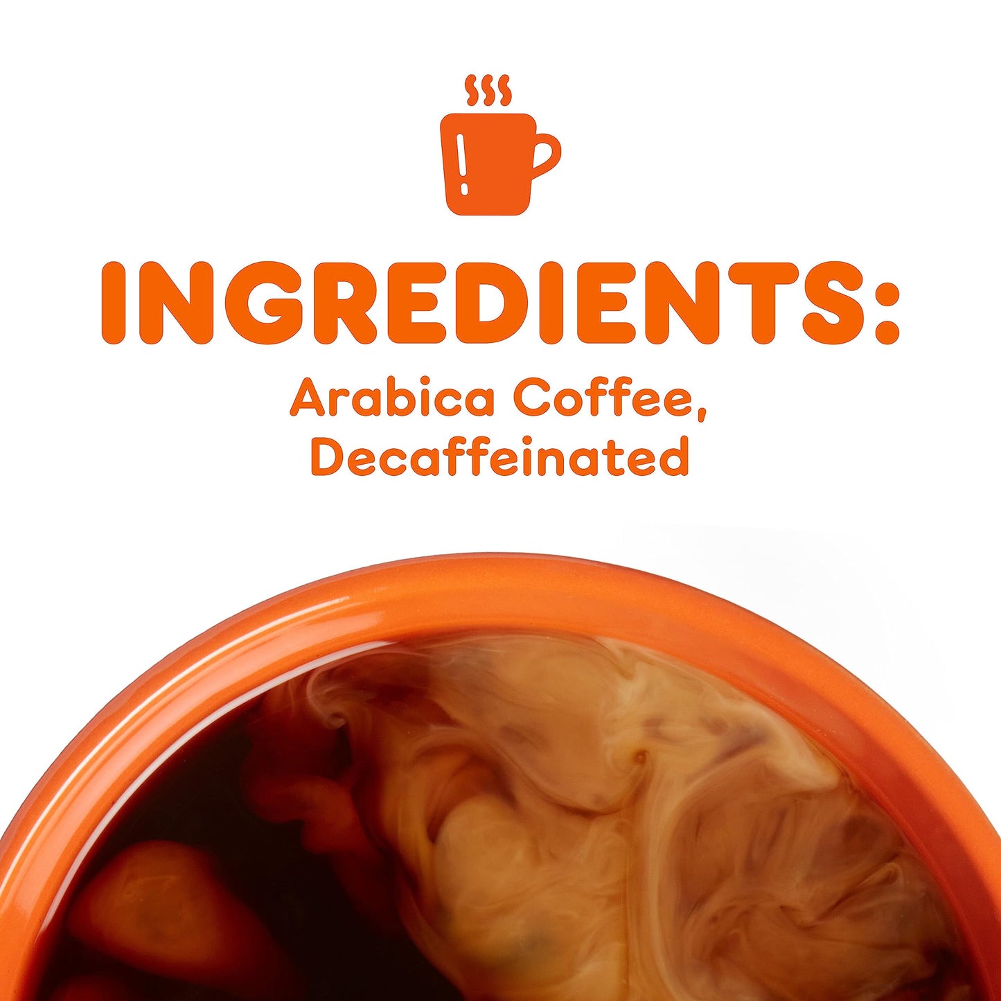 Dunkin Donuts Decaf Medium Roast Ground Coffee, 20 Ounce Pack of 6